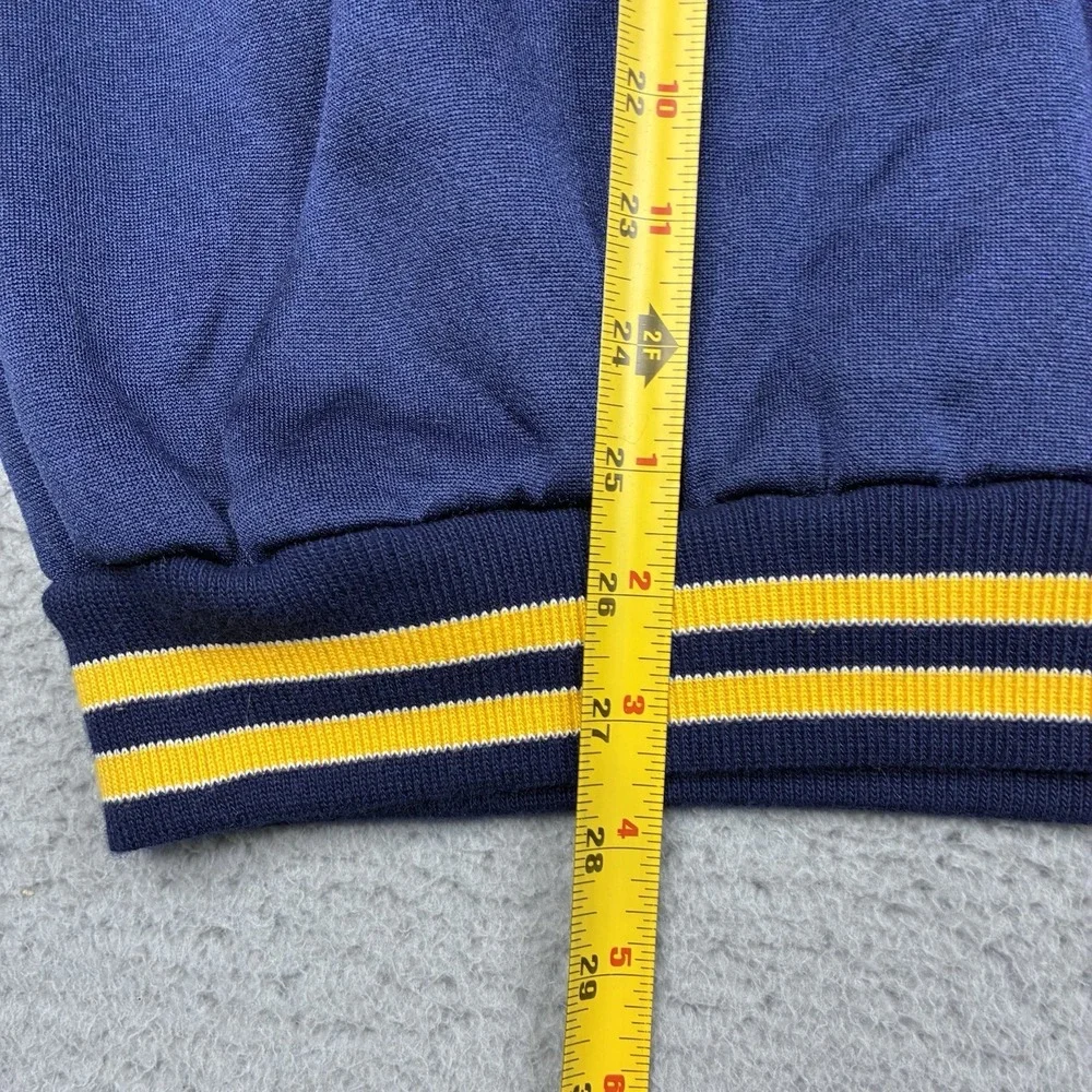 Vintage Notre Dame Nylon Crewneck Sweatshirt Mens Large Blue 70s 80s USA